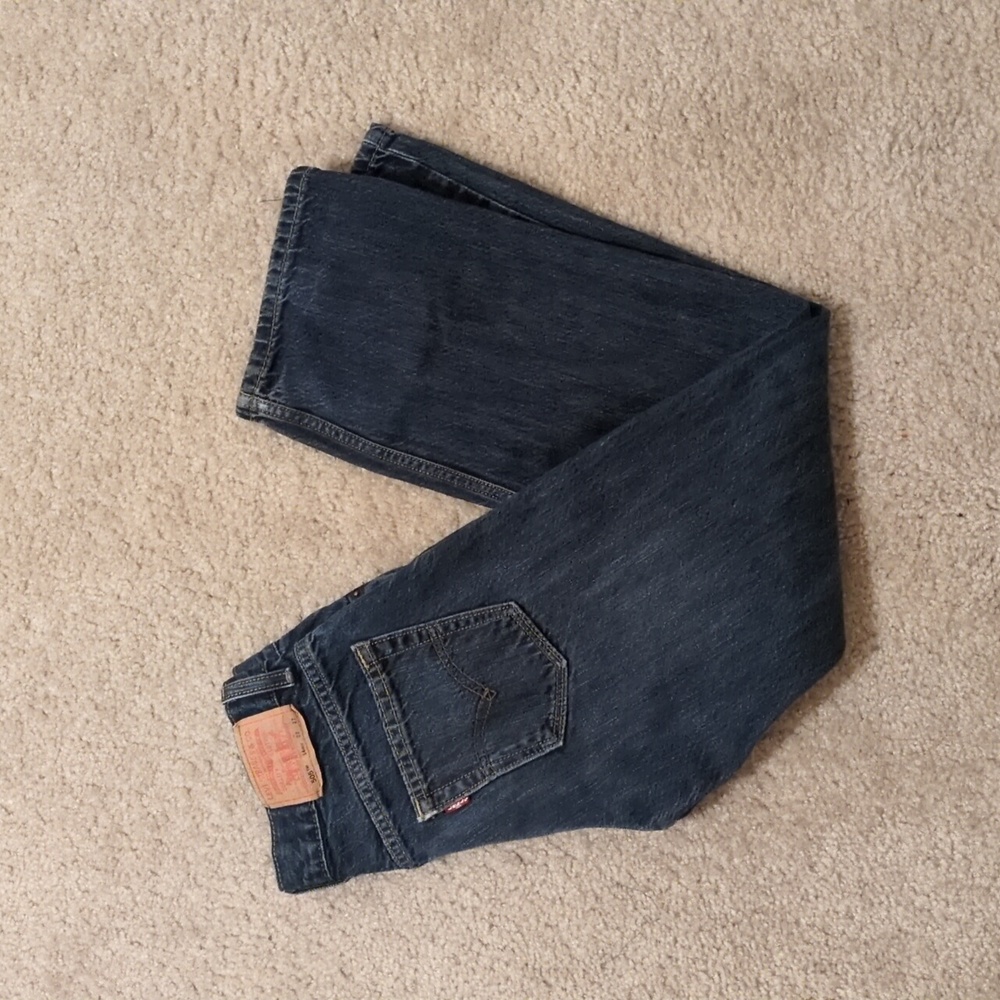 Levi's Kids Dark Blue Denim Jeans (fits like a 12)